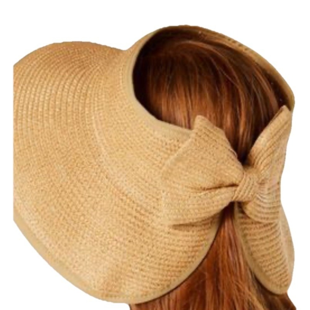 Magid  Hats Women's Bow Roll-Up Visor‎